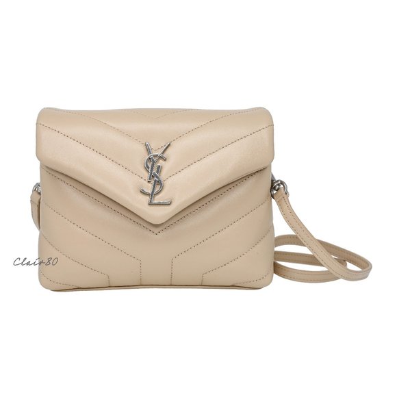 Saint Laurent Handbags - Saint Laurent Monogram Loulou Toy Matelassé Leather Cross Body Bag